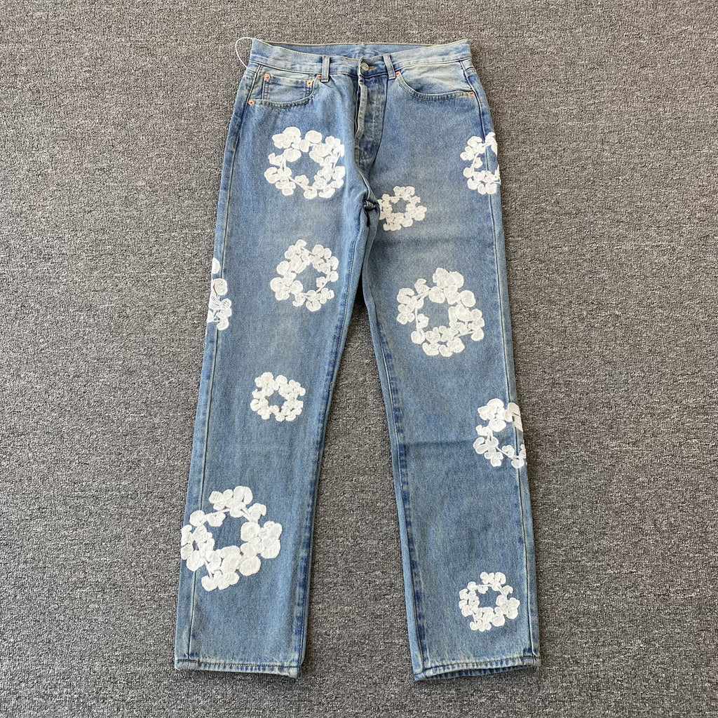 Pantaloni DENIM TEARS Blu Chiaro